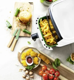 Just Vegan – Airfryer – 4,5L - Wit -Haushaltswaren Store c238a5322209ea8b29e4f5ee1caa2418