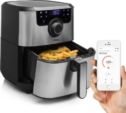 Princess Aerofryer Smart 1500 W 4,5 L Silbern 38 Princess Aerofryer Smart 1500 W 4,5 L Silbern -Haushaltswaren Store c262ccd131444b39c123a58b2fde904b