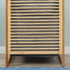 HOMCOM Wäschekorb Wäschebox Wäschesammler Mit Waschbarem Wäschesack Deckel Wäschesack Tuchsack Bambus Leinenartiges Polyester Natur+Grau 40 X 35 X 60,5 Cm 19 HOMCOM Wäschekorb Wäschebox Wäschesammler Mit Waschbarem Wäschesack Deckel Wäschesack Tuchsack Bambus Leinenartiges Polyester Natur+Grau 40 X 35 X 60,5 Cm -Haushaltswaren Store c26d459f5c117e5ad1c224fddc7652d2