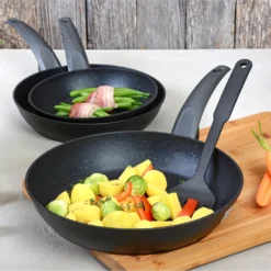 GRÄWE Aluminium-Pfannenset, Ø 20 Cm, Ø 24 Cm, Ø 28 Cm, Beschichtet, 3-teilig, Inkl. Pfannenwender 22 GRÄWE Aluminium-Pfannenset, Ø 20 Cm, Ø 24 Cm, Ø 28 Cm, Beschichtet, 3-teilig, Inkl. Pfannenwender -Haushaltswaren Store c30d2b458b651d58abebb2549a0d88ab