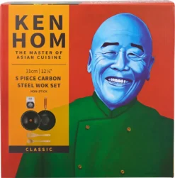 Ken Home Wokpfanne Kohlenstoffstahl Mit Holzgriff Set Mit Praktischer Antihaftbeschichtung Schwarz-braun One Size -Haushaltswaren Store c34aaf4c5f82854acce882d9101afefd