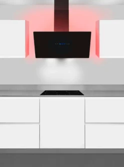 Exquisit Dunstabzugshaube KFD 817-2L Schwarz | Touch-Control | Metallfettfilter | 3 Leistungsstufen | LED-Beleuchtung -Haushaltswaren Store c3a406de51fe1ac211815e46961193cb