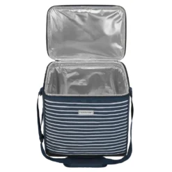Anndora Kühltasche 32 Liter Navy Blau Weiß - Kühleinsatz -reisenthel Carrycruiser Kompatibel - Blau-weiss Gestreift -Haushaltswaren Store c3faf13bff320651addac5d9bff315f0