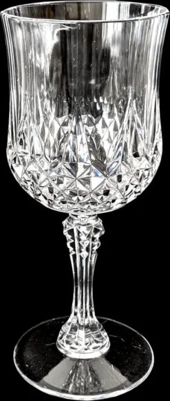 6er Set Kunststoff Weingläser Kristalleffekt 200ml / Ø7x16,5cm -Haushaltswaren Store c40bb8d716a8ff3e47da5a01441d0521