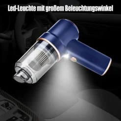 Kabelloser Handstaubsauger Für Auto,Handstaubsauger Akku Stark Mit LED Taschenlampe,Nass Trocken Wiederaufladbar 120W Kabellos Handsauger Für Tastatursauger,PC,Haus,Bürogeräte -Haushaltswaren Store c419b67e544d4eb3a144e170269ddc43