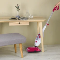 MAXXMEE Dampfbesen 1300W Weiß/rot -Haushaltswaren Store c460dcd735067673cea51e859bad18ab