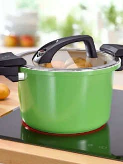 Energiespartopf Ceramica Green 24cm, 6 Ltr. -Haushaltswaren Store c4e0675dbf95e20be5d5c1d55df622cd