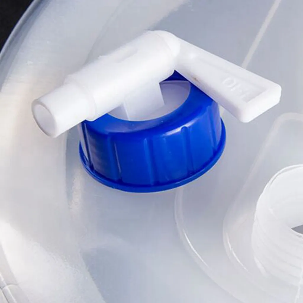 5L Faltbarer Wasserkanister Mit Hahn Haltegriff Wassertank Wassereimer Wasserbehälter Für Camping Wandern Angeln Picknick Grillen 4 5L Faltbarer Wasserkanister Mit Hahn Haltegriff Wassertank Wassereimer Wasserbehälter Für Camping Wandern Angeln Picknick Grillen – Bild 2