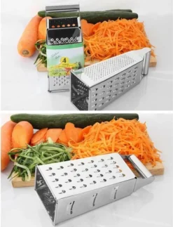 Gourmet Vierkantreibe, 21,5 * 8,5 Cm, Ideal Als Kartoffelreibe, Gemüsehobel, Spülmaschinengeeignet -Haushaltswaren Store c54736968741cc9757fb6b964b0af930