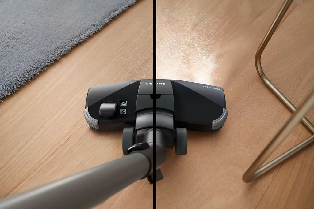 Philips Performer Active Beutel Staubsauger, Allergiefilter, 99.9 % Staubaufnahme, 900 W, Türkis (FC8580/09) 7 Philips Performer Active Beutel Staubsauger, Allergiefilter, 99.9 % Staubaufnahme, 900 W, Türkis (FC8580/09) – Bild 5