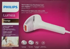 Philips BRI944/00 Lumea Prestige IPL Haarentfernungsgerät Mit SenseIQ Technologie Inkl. 2 Aufsätze