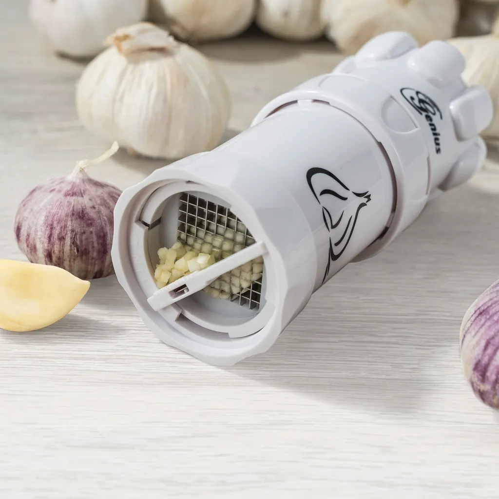 Genius Knoblauch-Schneider G5 Knoblauchpresse Garlic-Press; A19169 4 Genius Knoblauch-Schneider G5 Knoblauchpresse Garlic-Press; A19169 – Bild 2