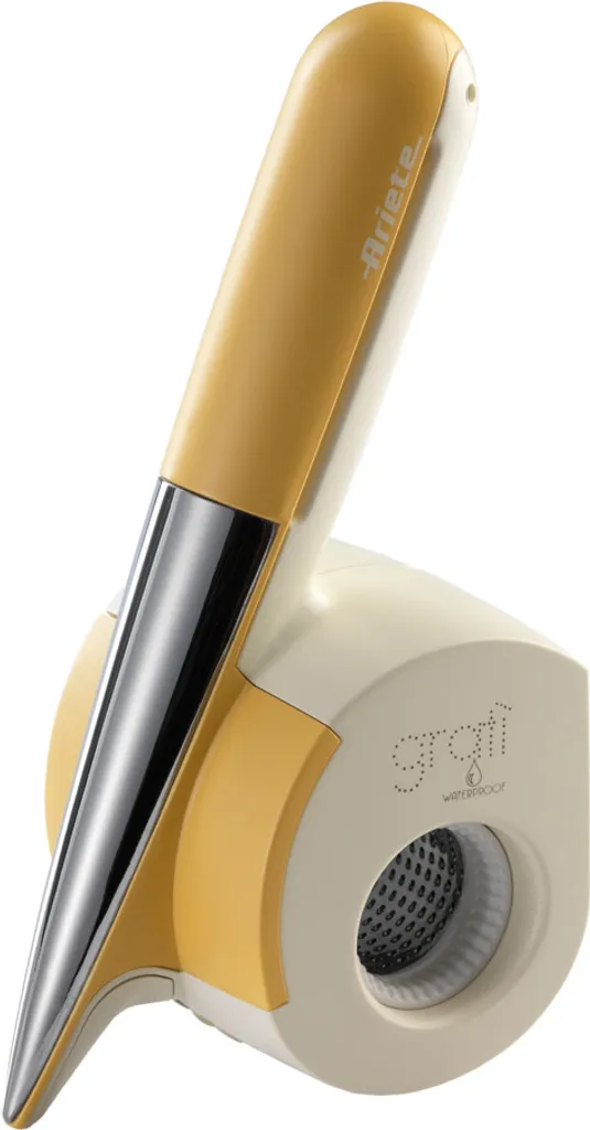 Ariete Elektrische Käse-/Schoko-/Nuss-Reibe GRATI Wasserdicht 3 Ariete Elektrische Käse-/Schoko-/Nuss-Reibe GRATI Wasserdicht