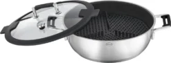 Rösle Schmorpfanne/Dampfgarer Mit Deckel Ø 28cm Silence Pro -Haushaltswaren Store c61d1650175b7d3df9f4cc714f3fa8f0