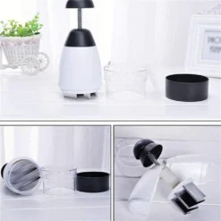 Knoblauch Triturator Lebensmittel Chopper Slap Chop Obst Gemüse Reibe Küche Zubehör Werkzeug -Haushaltswaren Store c62c02986e0b5b0f91e3166f5f476856