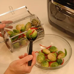 Starlyf® Air Oven XXL – 12 Liter Heißluftfriteuse Mit 10 Programmen Und Rotisserie-Funktion, Drehspieß, LED Display Mit Touch Screen, 1700 Watt , Ohne ÖL - Airfryer, Heißluft, Fritteuse, Heißluftofen, Backofen, Dehydrator, Grill 28 Starlyf® Air Oven XXL – 12 Liter Heißluftfriteuse Mit 10 Programmen Und Rotisserie-Funktion, Drehspieß, LED Display Mit Touch Screen, 1700 Watt , Ohne ÖL - Airfryer, Heißluft, Fritteuse, Heißluftofen, Backofen, Dehydrator, Grill -Haushaltswaren Store c6443fa1c4029281aba37680d3fa0382