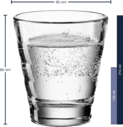 Leonardo GK/12tlg.Becherset Onda -Haushaltswaren Store c6849c22772fe4451715f5893eeb95b9