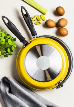 TESCOMA Doppelpfanne 26 Cm Bratpfanne Wendepfanne Drehpfanne Omelettpfanne -Haushaltswaren Store c6b8d755558b2251874140ac66af4d6c