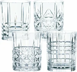 Nachtmann Whiskybecher Highland 345ml H:10,2cm, Klar (4er Pack) -Haushaltswaren Store c7526254e30e7e7ed50ff4599e035e99