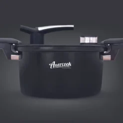 AMERCOOK Fresh Cooker Kochtopf Niederdrucktopf 24 Cm - Universal-Topf Für Alle Herdarten Kochtopf - Induktionsgeeigneter Kochtopf Energiespartopf - Kochtopf Vitaminschonend Schnellkochtopf Mit Ventil 21 AMERCOOK Fresh Cooker Kochtopf Niederdrucktopf 24 Cm - Universal-Topf Für Alle Herdarten Kochtopf - Induktionsgeeigneter Kochtopf Energiespartopf - Kochtopf Vitaminschonend Schnellkochtopf Mit Ventil -Haushaltswaren Store c8a050c4b352ed913e08bad97e96d0a3