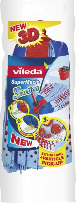 Vileda Super Mocio Ersatzmopp Mit 3D-Velours-Struktur 18 Vileda Super Mocio Ersatzmopp Mit 3D-Velours-Struktur -Haushaltswaren Store c8b975e42af2728a3335045c2ed1f7ce