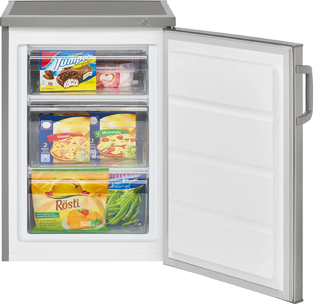 Bomann Gefrierschrank GS 2196.1 Inox-look 85 Liter 6 Bomann Gefrierschrank GS 2196.1 Inox-look 85 Liter – Bild 4