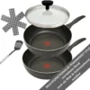 Tefal B30310 Cook&Clean Pfannenset 5tlg Hochrand, Pfanne 28cm + 30cm Hoher Rand, Teflon Antihaftbeschichtet, Bratpfanne Set Tief , Inkl. Deckel 2 Tefal B30310 Cook&Clean Pfannenset 5tlg Hochrand, Pfanne 28cm + 30cm Hoher Rand, Teflon Antihaftbeschichtet, Bratpfanne Set Tief , Inkl. Deckel -Haushaltswaren Store c93252596559525899da9acff779e42c