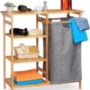 Relaxdays Bambus Badregal Mit Wäschekorb -Haushaltswaren Store c9822cd38f56920dd32a3f427c9f06b5