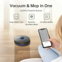 Dreame Z10 Pro Staubsauger Saugroboter Mit 4L Absaugstation Auto-Empty Dock Intelligente Staubsammlung APP Schwarz -Haushaltswaren Store c9dae53f337b666a7804721dd3b8acfa