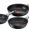 Tefal G25991 Unlimited On Pfannenset Titanium Beschichtung PFOA-frei 3-teilig -Haushaltswaren Store c9e821fa4b9df81716cbb342915cef2b