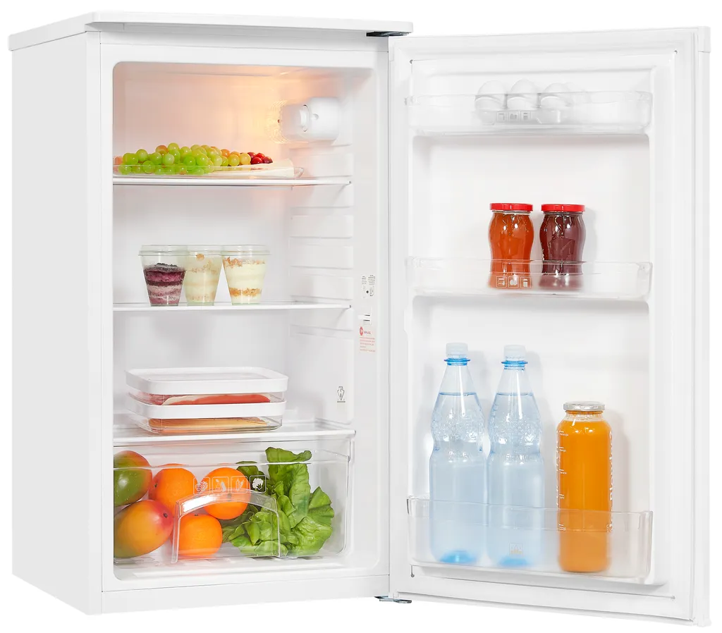 Exquisit Vollraumkühlschrank KS116-V-040E Weiss | 91 L Nutzinhalt | Weiß 4 Exquisit Vollraumkühlschrank KS116-V-040E Weiss | 91 L Nutzinhalt | Weiß – Bild 2