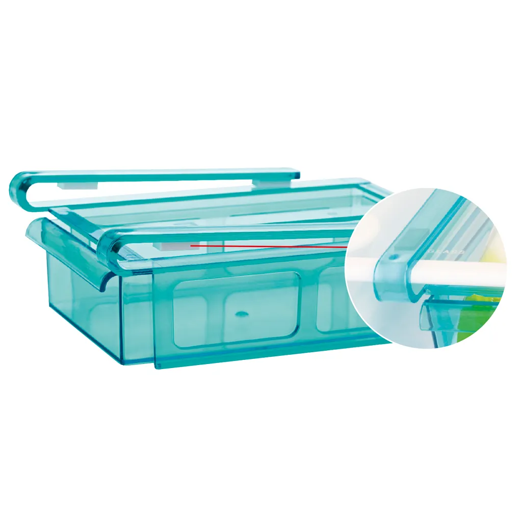 GOURMETmaxx Klemm-Schublade Für Kühlschrank, 3er-Set Schublade Klemm Kühlschrank GOURMETmaxx Zusatzfach Gemüsefach 3er-Set Ordnung 6 GOURMETmaxx Klemm-Schublade Für Kühlschrank, 3er-Set Schublade Klemm Kühlschrank GOURMETmaxx Zusatzfach Gemüsefach 3er-Set Ordnung – Bild 4