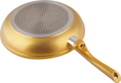 CERAMICORE - 5ER-SET KERAMIK-Beschichtung Mit Glasdeckel Bratpfannenset 20cm 24cm 28cm Pfannenset Aluminium Gold 9 CERAMICORE - 5ER-SET KERAMIK-Beschichtung Mit Glasdeckel Bratpfannenset 20cm 24cm 28cm Pfannenset Aluminium Gold -Haushaltswaren Store ce1dca671700a640cbad48b124526939