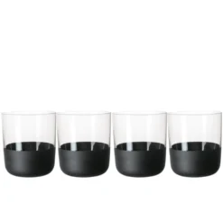 Villeroy & Boch Manufacture Rock Whiskybecher Glas Set 4-tlg. 250 Ml -Haushaltswaren Store ce5ad888975bd9e3bc7a1f23b9f06cbf