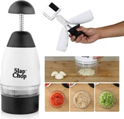 Knoblauch Triturator Lebensmittel Chopper Slap Chop Obst Gemüse Reibe Küche Zubehör Werkzeug