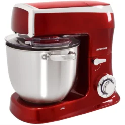 Syntrox Küchenmaschine Knetmaschine Mit Fleischwolf Und Mixer - Rot -Haushaltswaren Store cebef0a44762c7ac6d177b60c0590919