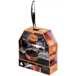 Excellence Sauteuse Ø28 Cm By Kitchen Pro - Schmorpfanne 28cm Mit Deckel, Pfanne, Aus Kupfer Und Rostfreiem Edelstahl, Induktion -Haushaltswaren Store cf0867c4858b150af9ef8506755f254a