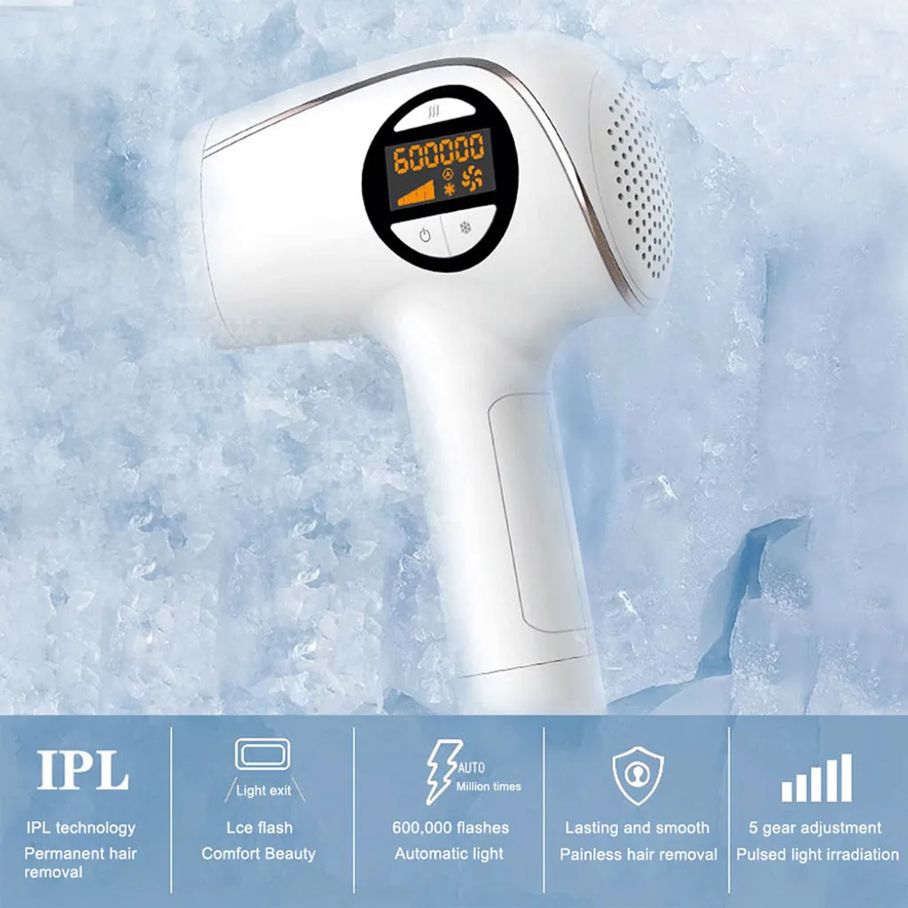 36W IPL Haarentfernung, -3 ° Eiskompresse & Hautverjüngung Laser-Haarentfernung Für Frauen Männer 600.000 Blitze, Dauerhafte Schmerzfreie Haarentfernung Für Die Ganzen 5 Schritte 6 36W IPL Haarentfernung, -3 ° Eiskompresse & Hautverjüngung Laser-Haarentfernung Für Frauen Männer 600.000 Blitze, Dauerhafte Schmerzfreie Haarentfernung Für Die Ganzen 5 Schritte – Bild 4