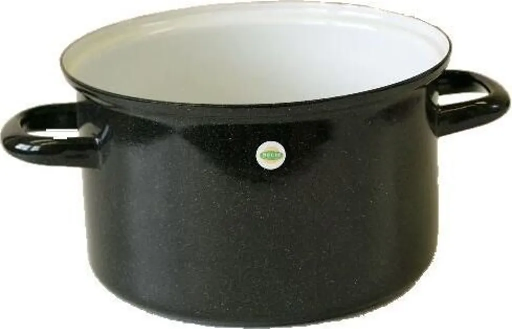 Emailletopf - Suppentopf - Saucentopf - 10l - STANDARD - 28 Cm - Belis - Schwarz 16 Emailletopf - Suppentopf - Saucentopf - 10l - STANDARD - 28 Cm - Belis - Schwarz – Bild 14