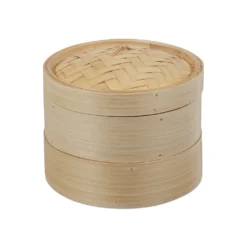 Relaxdays Dampfgarer Bambus 2 Etagen 20,5 Cm -Haushaltswaren Store cfecb92d45e3e3238fc1754467b50068