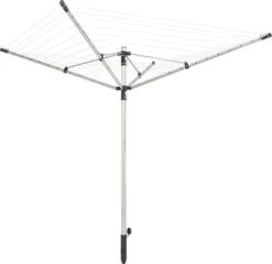 Leifheit Wäscheschirm LinoPush 500 Schwarz