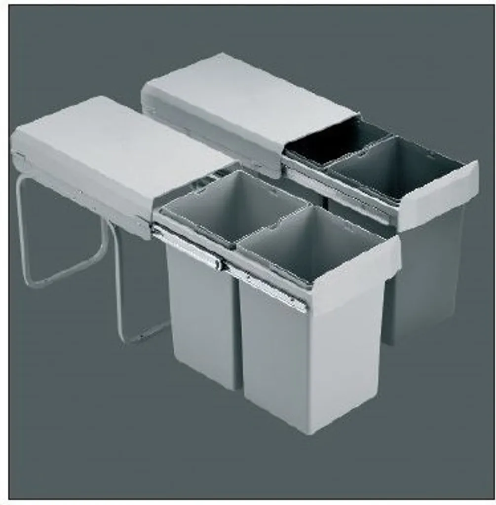 Doubleboy Semiprofi 2x15 Liter Abfallsammler Für Drehtürenschränke Ab 30er 5 Doubleboy Semiprofi 2x15 Liter Abfallsammler Für Drehtürenschränke Ab 30er – Bild 3