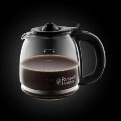 Russell Hobbs 24391-56 Inspire Black Digitale Kaffeemaschine Mit Timer, WhirlTech-Brühtechnologie, 1,25 L Glaskanne, 1100 Watt -Haushaltswaren Store d094cfff9c6bd31f515885451a1da65b