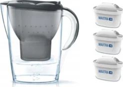Brita Fill & Enjoy Starterpaket Marella Cool, Gesamtvolumen 2,4 L (gefiltertes Wasser 1,4 L), Incl. 3 Kartuschen MAXTRA+ , Farbe Anthrazit 22 Brita Fill & Enjoy Starterpaket Marella Cool, Gesamtvolumen 2,4 L (gefiltertes Wasser 1,4 L), Incl. 3 Kartuschen MAXTRA+ , Farbe Anthrazit -Haushaltswaren Store d0a892af6f9947a636105adb5e196eb9