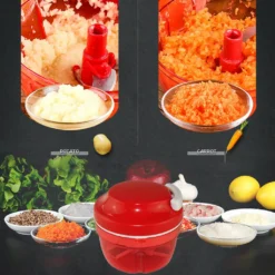 2x Zerkleinerer Gemüseschneider Universal Obst Fleisch Zwiebelschneider Zwiebe Chef Speedy -Haushaltswaren Store d0c52e3a0db82ca079fbe4dde2169809 1