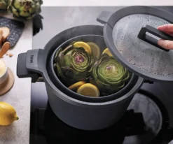 Woll Concept Plus Topf-Set 5-tlg. 4x Töpfe, 1x Sieb Induktion -Haushaltswaren Store d1107a97ec53c1b7f9d45106ca187c06