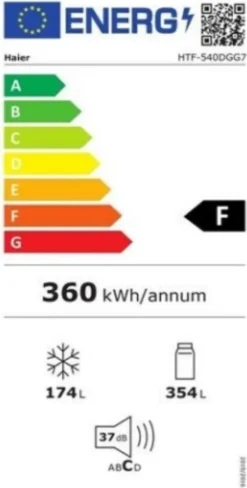 Haier Side-by-Side Kühlschrank HTF-540DGG7 -Haushaltswaren Store d182033d5c5bae9fa1d3b8c301edfa3e
