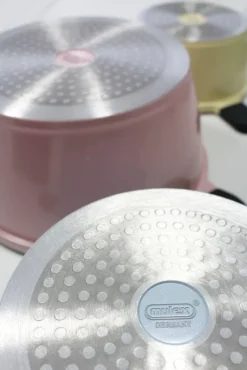 Mulex 6tlg. Topfset 'HAPPINESS' -Haushaltswaren Store d235f01d0d22d642d0a3bccc70eadeea