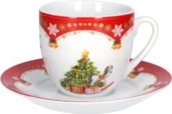 Van Well 18tlg. Kaffeeservice 'Weihnachtszauber' -Haushaltswaren Store d3a60c1956bd7ad0ef70ceddd4de2a96