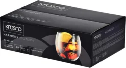 KROSNO Harmony Wassergläser Saftgläser Trinkgläser | Set Von 6 | 410 ML | Spülmaschinenfest -Haushaltswaren Store d3df15ecb80bb908bb5234e12aab22f9